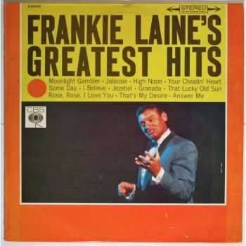 5510104932 frankie laines greatest hits cbs s52808