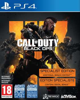 5030917246111 CALL OF DUTY BLACK OPS 4 SPECIALIST EDITION Ps4