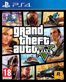 5026555417051 GTA 5 Grand Theft Auto V 5 FR/STFR PS4