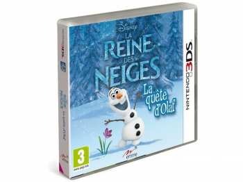 3505377145455 La reine des neiges - La quête d'Olaf 3DS