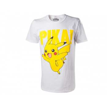 8718526058581 T-shirt Pokemon Pikachu Printed  Crewneck XL