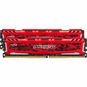 649528782113 Barretes de Ram Ballistix 2 * 8 Gigas DDR4 2666 MHZ