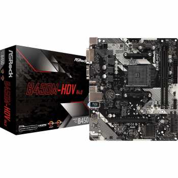 4717677337617 Carte Mere Asrock B450m-hdv Asrock R4.