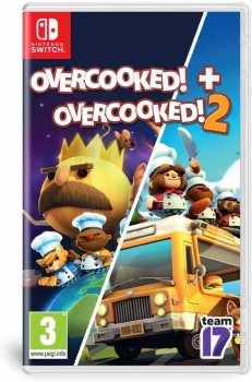 5056208805911 Overcooked Double Pack - Overcooked 1 & 2 FR PS4