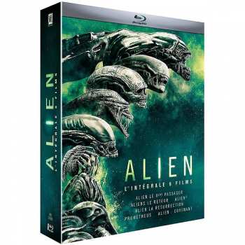 3701432037585 L'intégrale Alien  6 Films En Bluray
