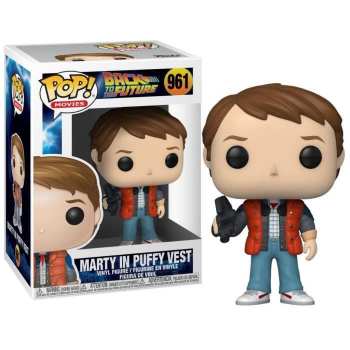 889698487054 Figurine POP Back TO The Future POP N° 961 - MARTY IN PUFFY VEST