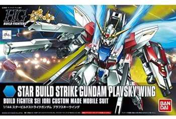 4573102587893 GUNDAM - HGBF Star Build Strike Gundam Plavsky Wing 1/144 - Model Kit