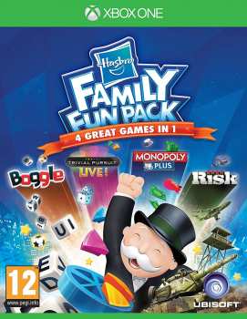 3307215912775 Hasbro Family Fun Pack 4 Great Games In 1 Xbox One