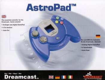 4027301700022 Manette AstroPad Bleu Dreamcast