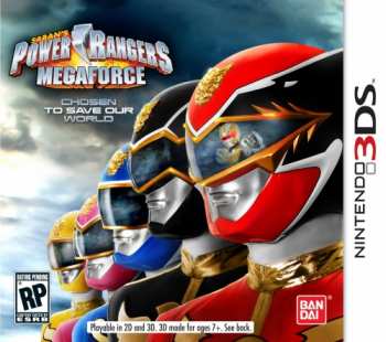 3391891971621 Power Rangers Mega Force FR 3DS