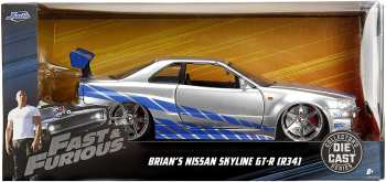 4006333070594 Voiture FAST & FURIOUS 1/24 - Brian's Nissan Skyline Gtr
