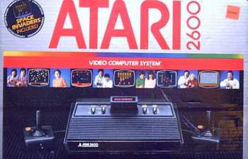 5510107020 Console Atari 2600 CX VCS V2 Noire SECAM (FRANCAIS)