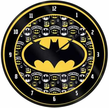 5050293854502 Horloge Murale 25 Cm Batman Logo