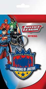 5028486284320 Porte Cle Justice League -champions Of Justice