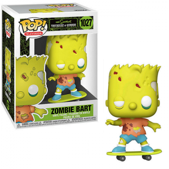 889698501392 Figurine Pop - Simpsons Treehouse Of Horror - Zombie Bart 1027