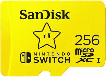 619659173869 Sandisk Carte Memoire Micro SD 256GB Compatible Nintendo Switch
