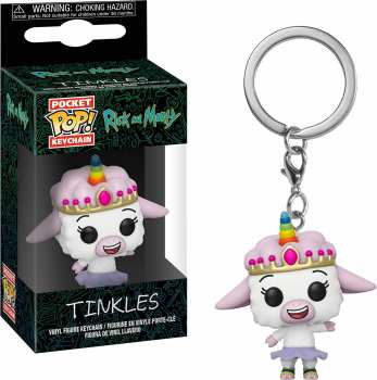 889698359313 Funko Pop Keychain - Rick And Morty Tinkles Porte-cle