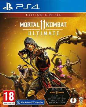 5051889684459 MK Mortal Kombat 11 Ultimate Edition Limite Steelbook FR PS4