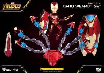 4710586073973 vengers Infinity War Egg Attack accessoires pour figurine Iron Man Mark 50 Nano
