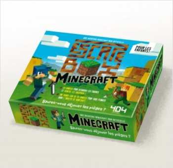 5510108210 Minecraft- Escape Box - Jeux De Cartes - B