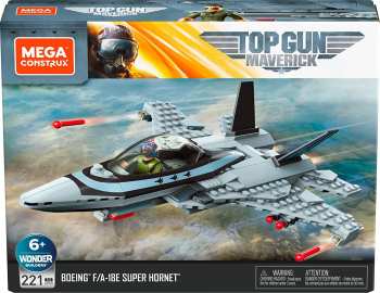 887961893809 Bloc enfants Mega Construx Top Gun avion Super Hornet