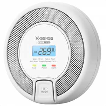 5510108504 X Sense Detecteur DE Monoxide Carbon Alarme