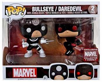 5510108879 Figurine Funko Pop - Marvel 2 Pack - Bullseye And Daredevil