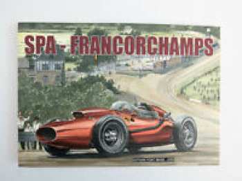 9782930460444 Spa Francorchamps - Illustrations Et Histoire Du Circuit + Ex Libris