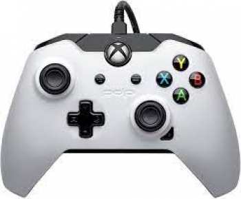 708056067717 Manette Filaire Xbox Et Pc Pdp Gaming Artic White