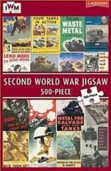 677666019921 Second World War Jigsaw 500 Pieces Puzzle - Lagoon