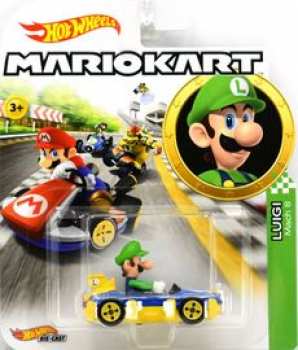 887961714456 Vehicule Miniature Hot Wheels Mariokart Luigi