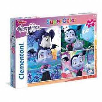 8005125252299 Puzzle Clementoni - Disney Junior Vampirina - 3 En 1 - 48 Pieces