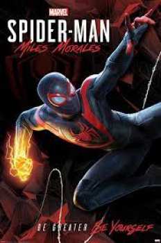 5050574347341 SPIDER-MAN MILES MORALES - CYBERNETIC SWING - POSTER 61X91CM