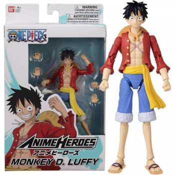 3296580369317 Figurine Articulee - One Piece - Luffy D Monkey - 17cm