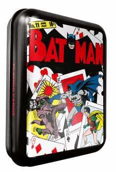 5411068200588 Jeu De Cartes Batman Avec Boite Metallique Dc Comics Style Art