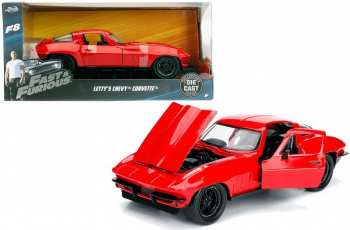 4006333064340 Voiture Miniatures Fast And Furious - 1966 Chevy Corvette 1 - 1:24