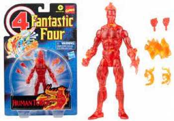 5010993842544 Marvel - Torche Humaine - Figurine Legends Retro Series 15cm