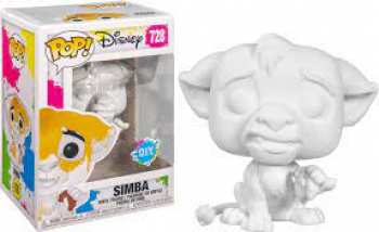 889698436854 Figurine Funko Pop - Disney 728 - Simba Diy (Do It Yourself)