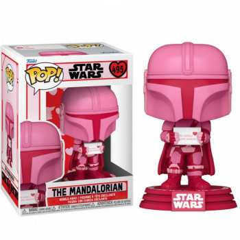 889698601269 Figurine Funko Pop - Star Wars Mandalorian 495 - The Mandalorian Valentines