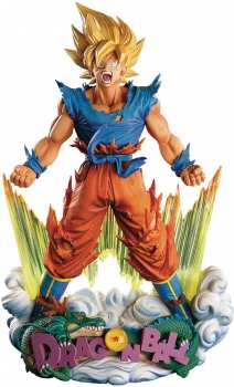 4983164353846 Dragon Ball - Son Goku (Brush) - Figurine S Master Piece 18cm