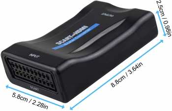 5510109909 daptateur Peritel HDMI, Convertisseur Peritel vers HDMI 1080P
