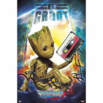 8435497202514 Marvel - Guardians Of The Galaxy Vol 2 - Groot - Poster 61x91cm