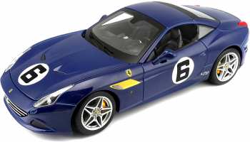 4893993761043 Voiture Burago - Ferrari California T Sunoco 70th - 1 18