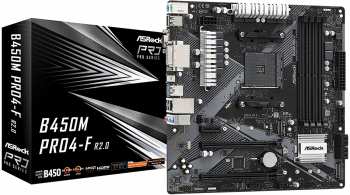 4710483933233 Carte Mere Asrock B450M Pro4 r2.0 Socket AM4