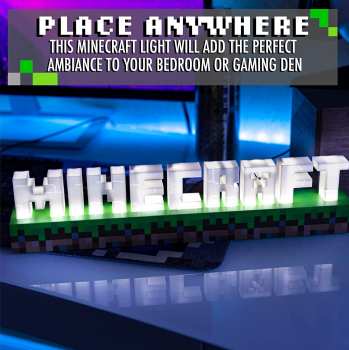 5055964775476 Minecraft - Logo - Lampe