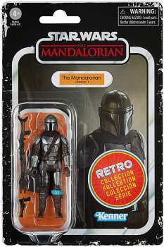 5010993955879 Star Wars - Mandalorian Beskar - Retro Series Figurine 10cm