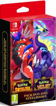 45496478322 Pokemon Ecarlate Et Violet Double Pack FR Switch