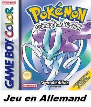 5510110453 Pokemon Version Crystal (Allemand) GBC