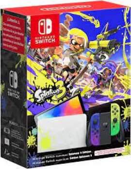 45496453534 CONSOLE SWITCH OLED - SPLATOON 3 SPECIAL EDITIO