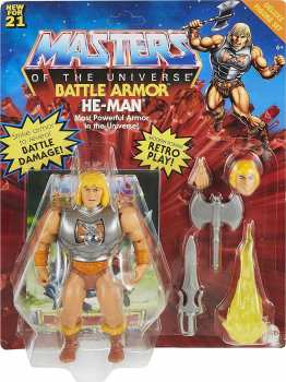 887961929652 Figurine Maitre De L Univers - He-man Battle Armor Musclor